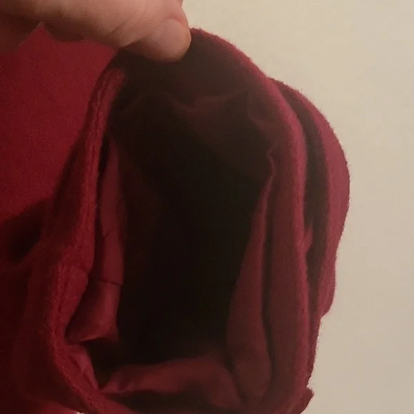 Vintage Lane Bryant Double Breasted Deep Red Peacoat sz 14/16 Lined, Wool Blend - Picture 10 of 14